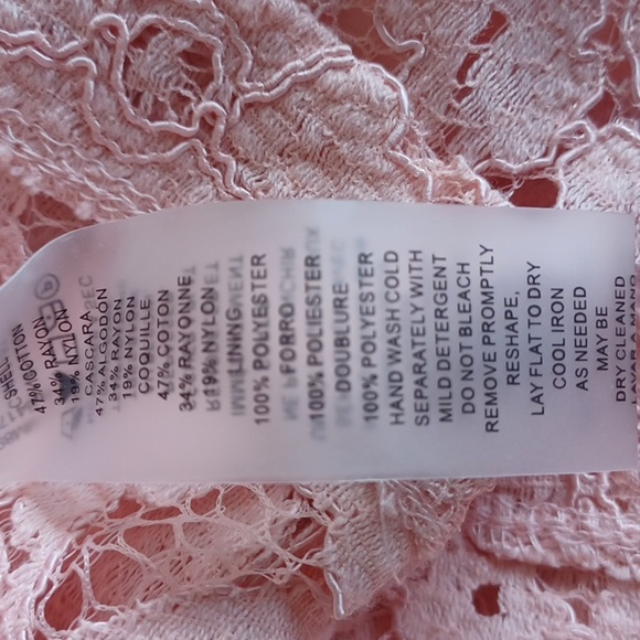 Vince Camuto Sleeveless Lace Sheath Midi size 6, nwt - Picture 7 of 7